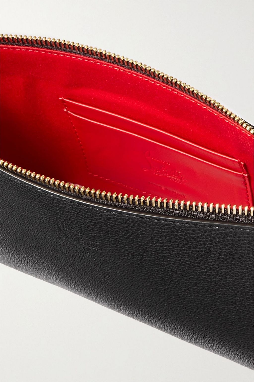 CHRISTIAN LOUBOUTIN Loubila textured-leather shoulder bag