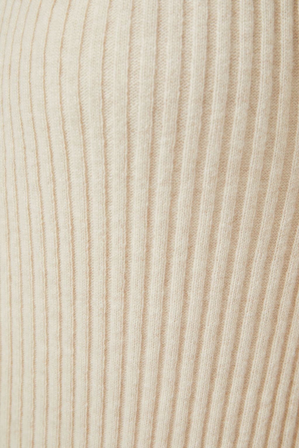 THEORY Ribbed wool and cashmere-blend midi dress