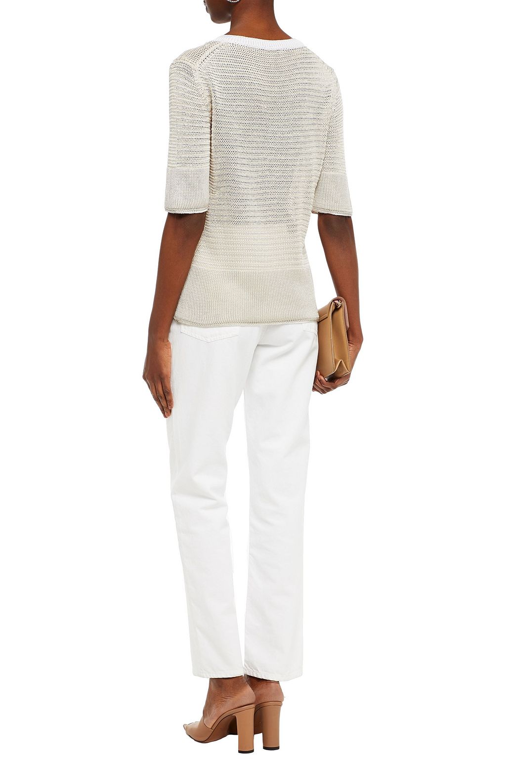 PIAZZA SEMPIONE Crochet-knit top