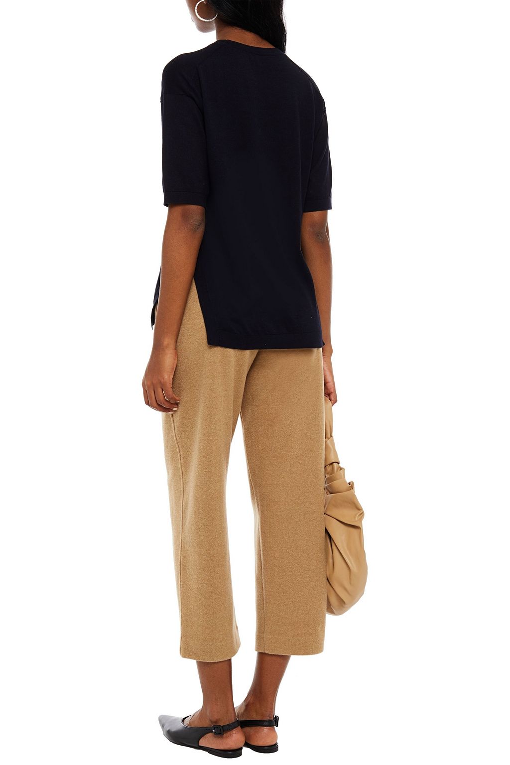 THEORY Cotton-blend top