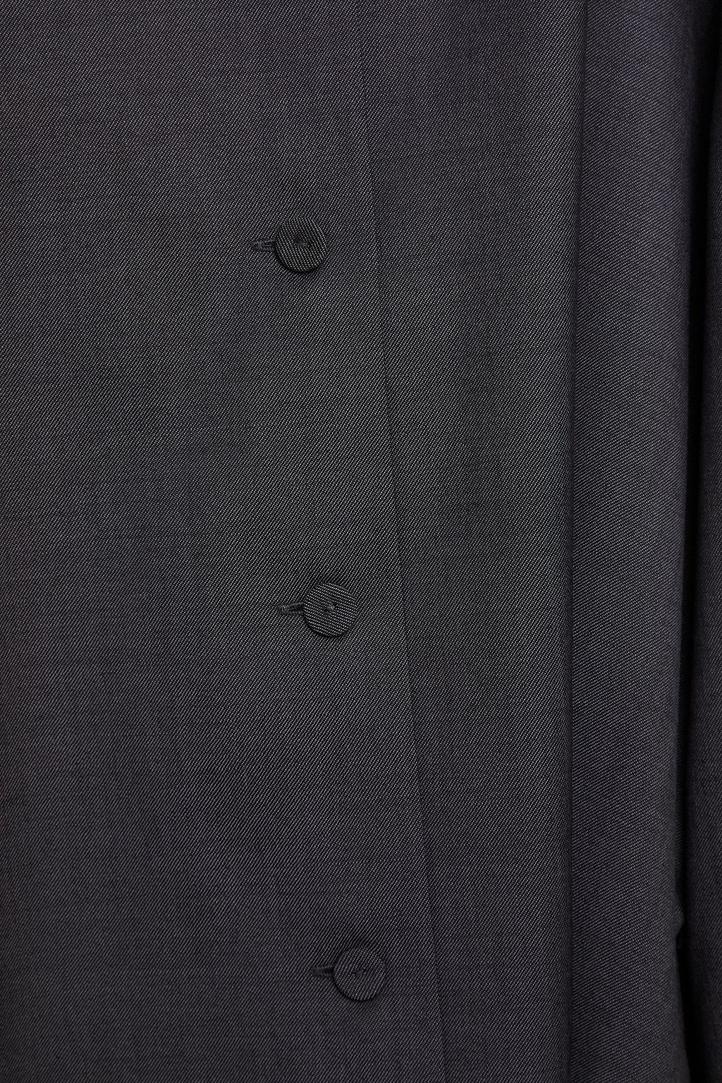 THEORY Belted wool-twill shirt