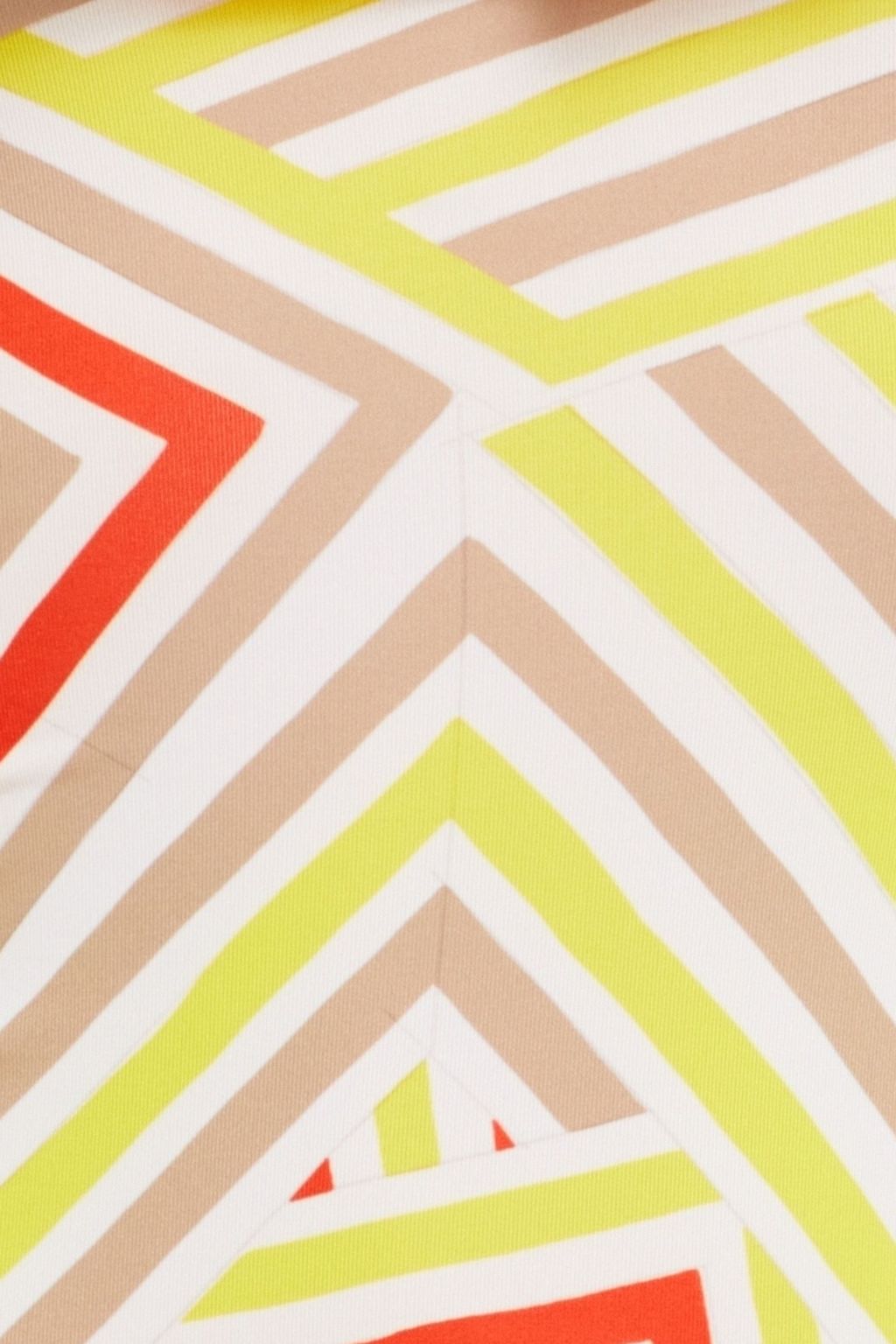 M MISSONI One-shoulder ruffled printed swimsuit