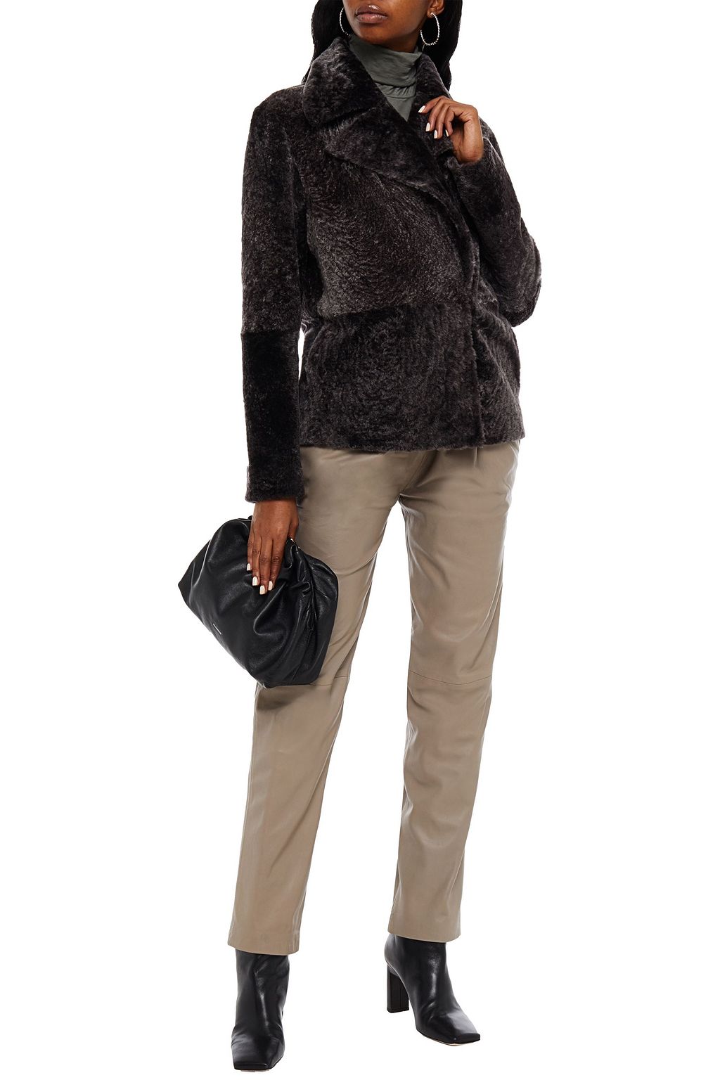 THEORY Clairene shearling jacket