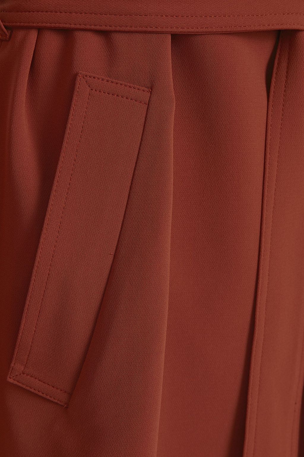 THEORY Oaklane belted crepe trench coat