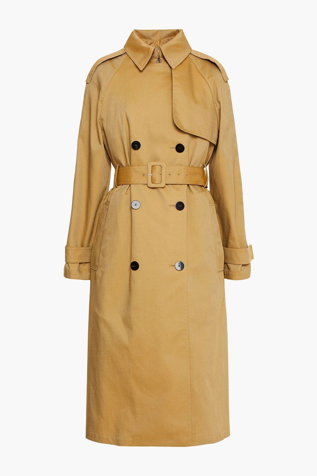 THEORY Gabardine trench coat | THE OUTNET