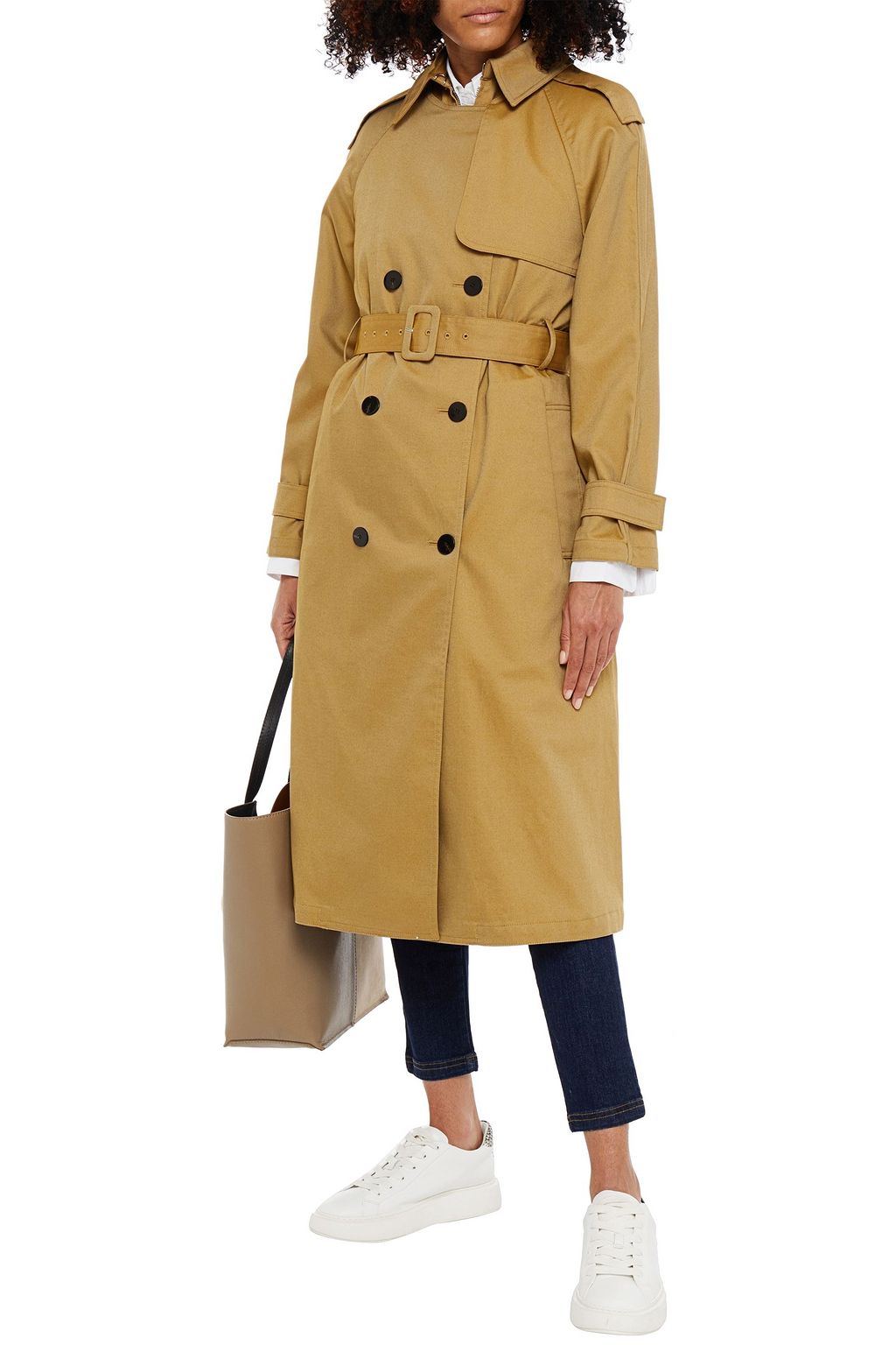 THEORY Gabardine trench coat