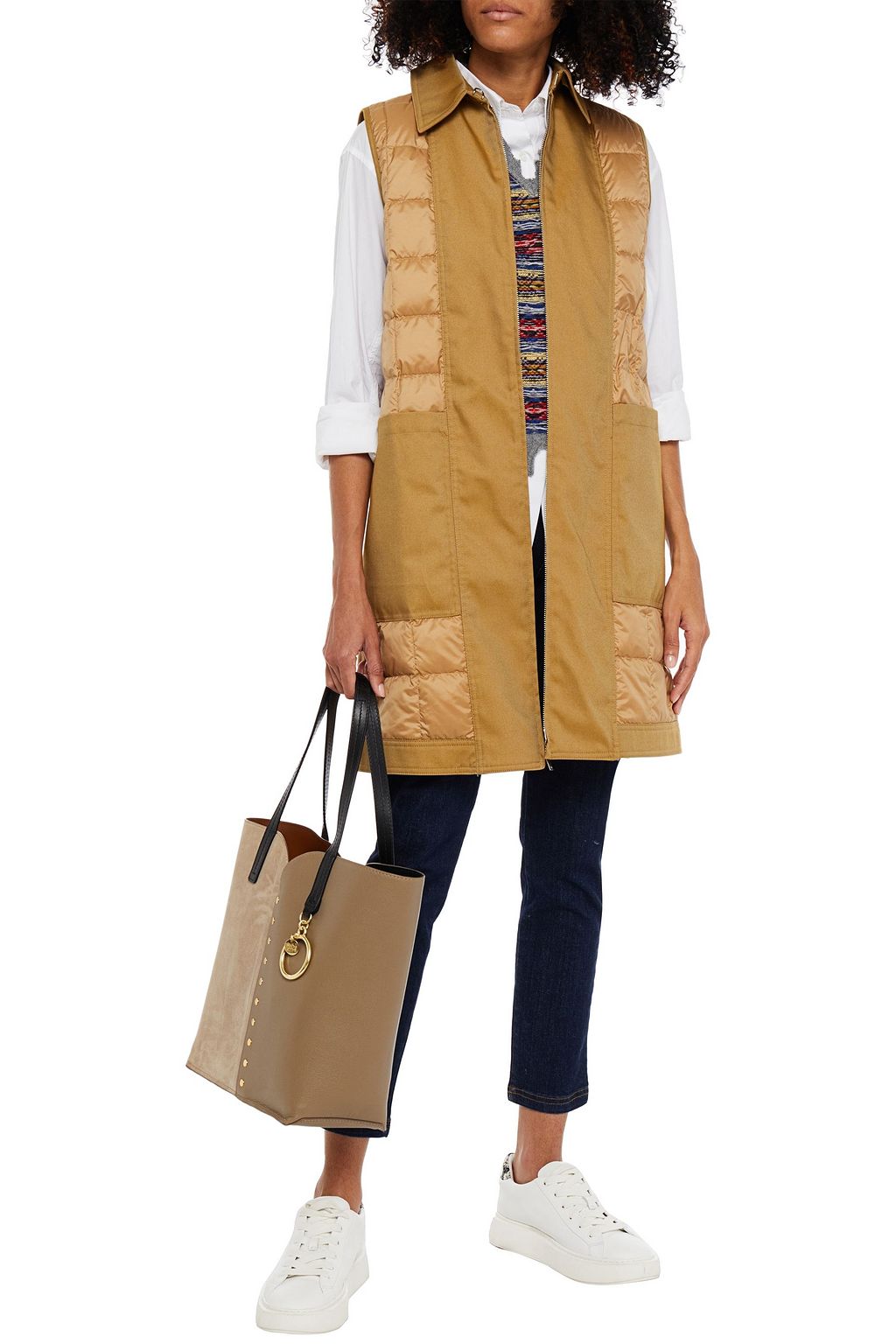 THEORY Gabardine trench coat