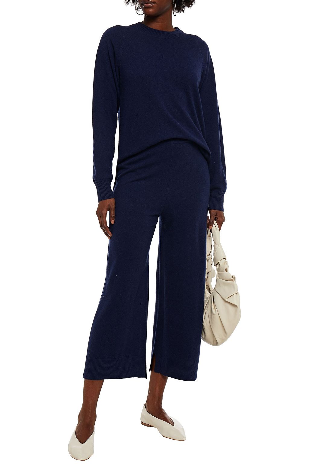 ROSETTA GETTY Mélange cashmere sweater