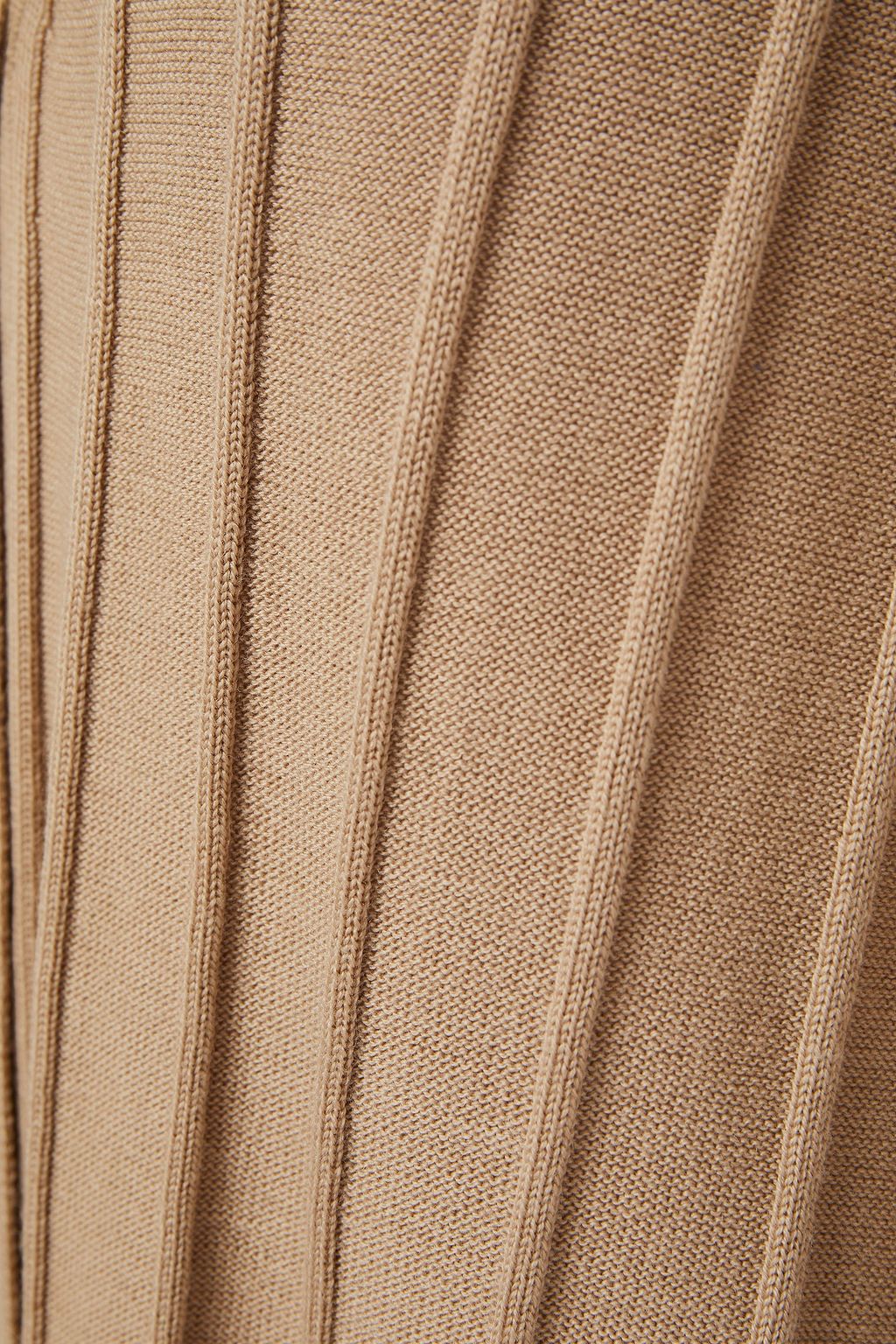 THEORY Ribbed merino wool cardigan