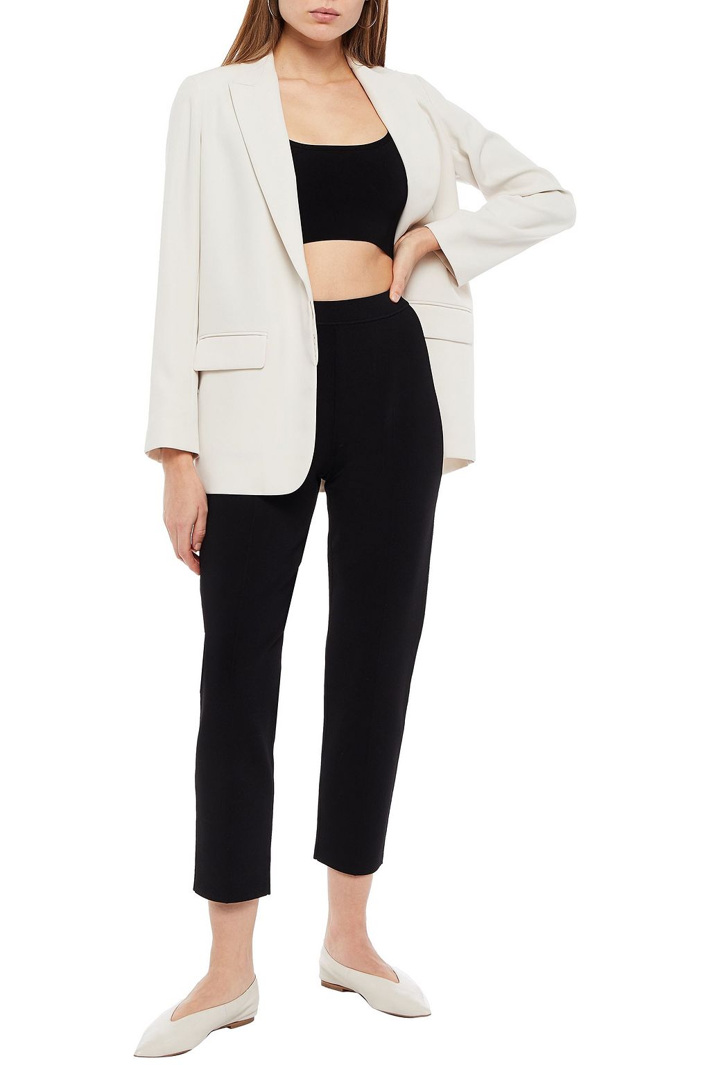 THEORY Knitted tapered pants