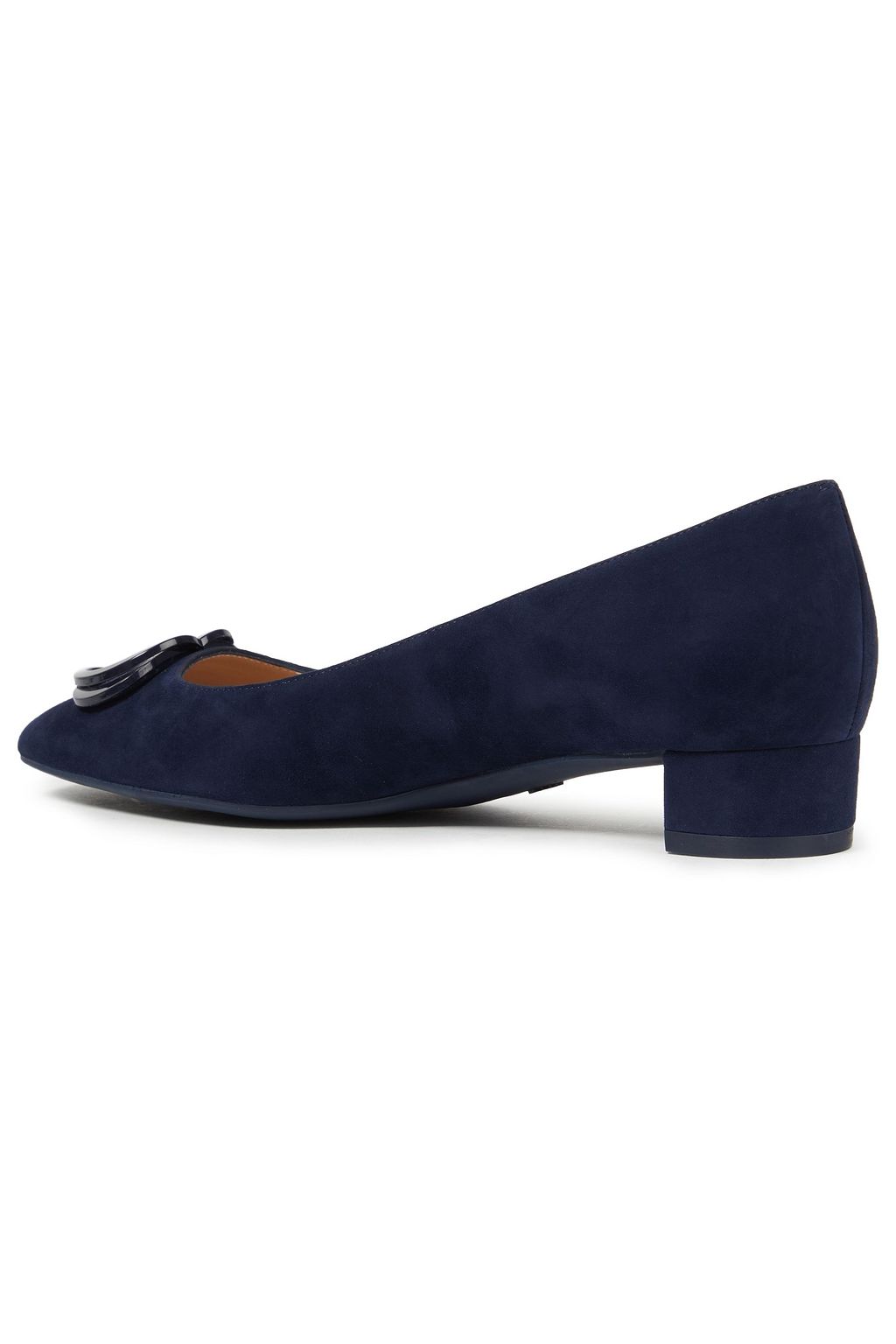 STUART WEITZMAN Anicia 25 embellished suede ballet flats