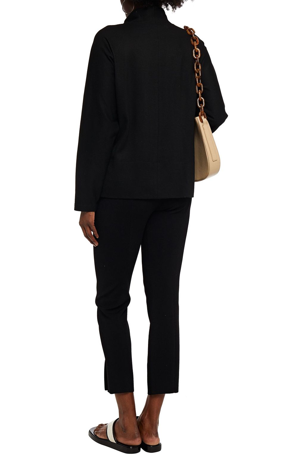 ROSETTA GETTY Ponte turtleneck top