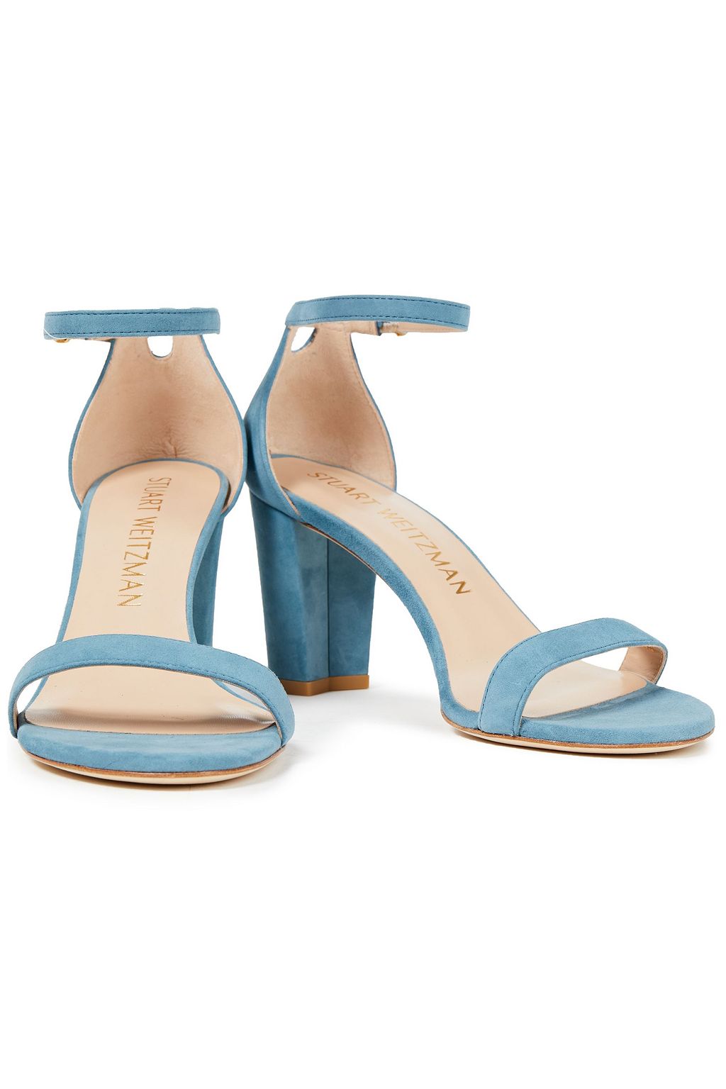 STUART WEITZMAN صندل من الجلد السويدي