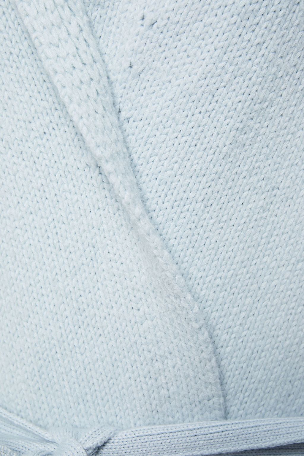 ROSETTA GETTY Belted cotton-blend cape