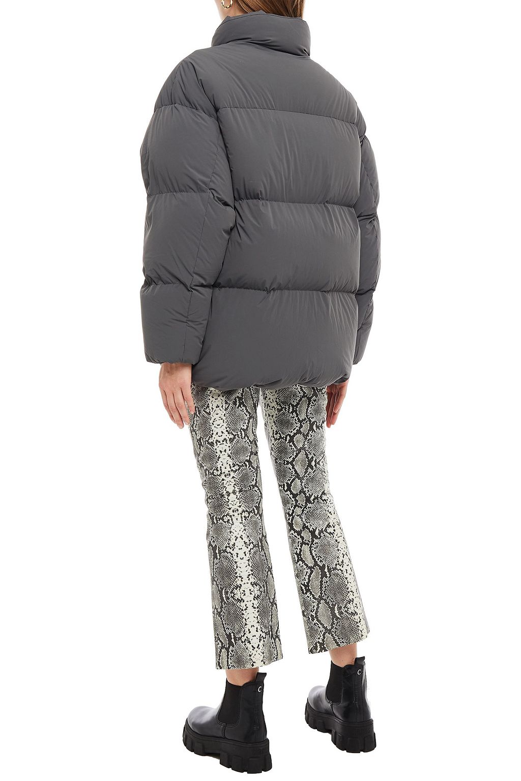 IENKI IENKI Vent quilted shell down jacket