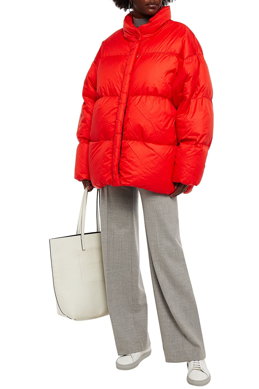 IENKI IENKI Vent quilted shell down jacket
