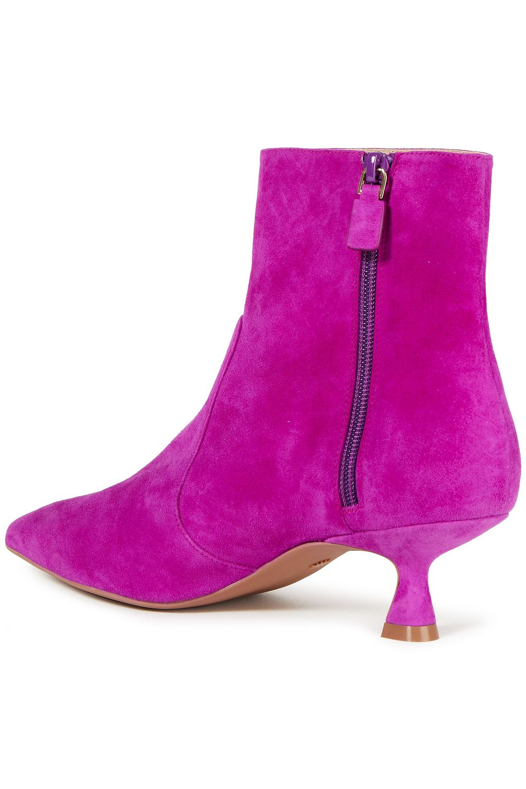 STUART WEITZMAN Melena 50 스웨이드 앵클 부츠