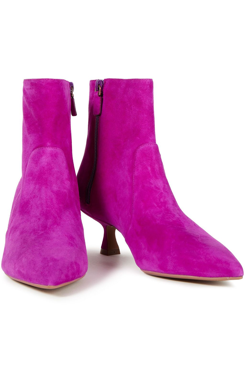 STUART WEITZMAN Melena 50 스웨이드 앵클 부츠