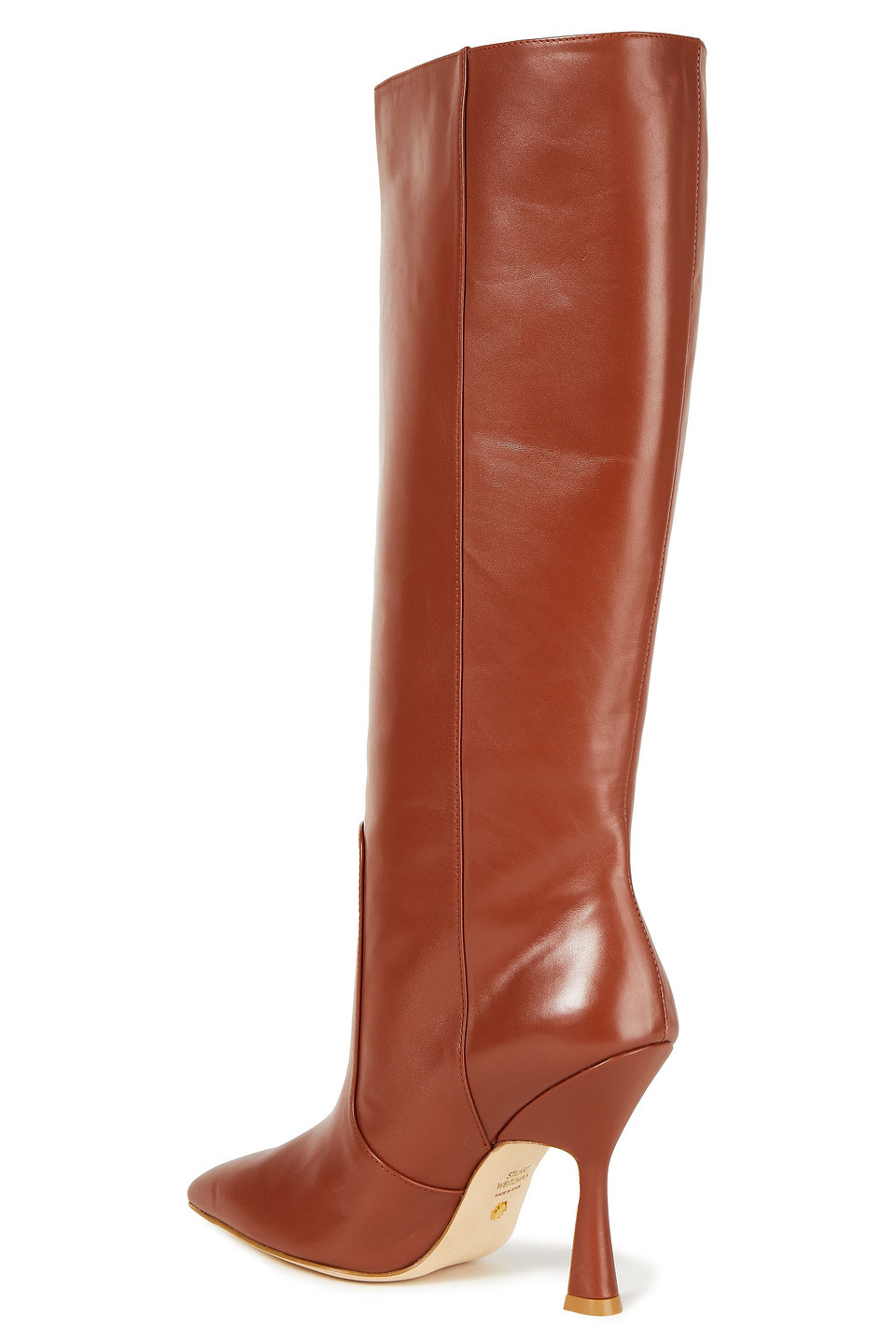  Stuart Weitzman - Parton Kniehohe Stiefel Aus Leder - Braun - Us 9.5 