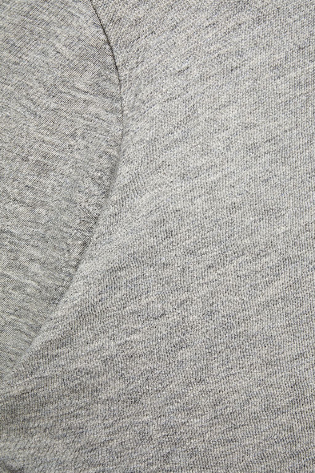 VERONICA BEARD Button-embellished Pima cotton-jersey T-shirt