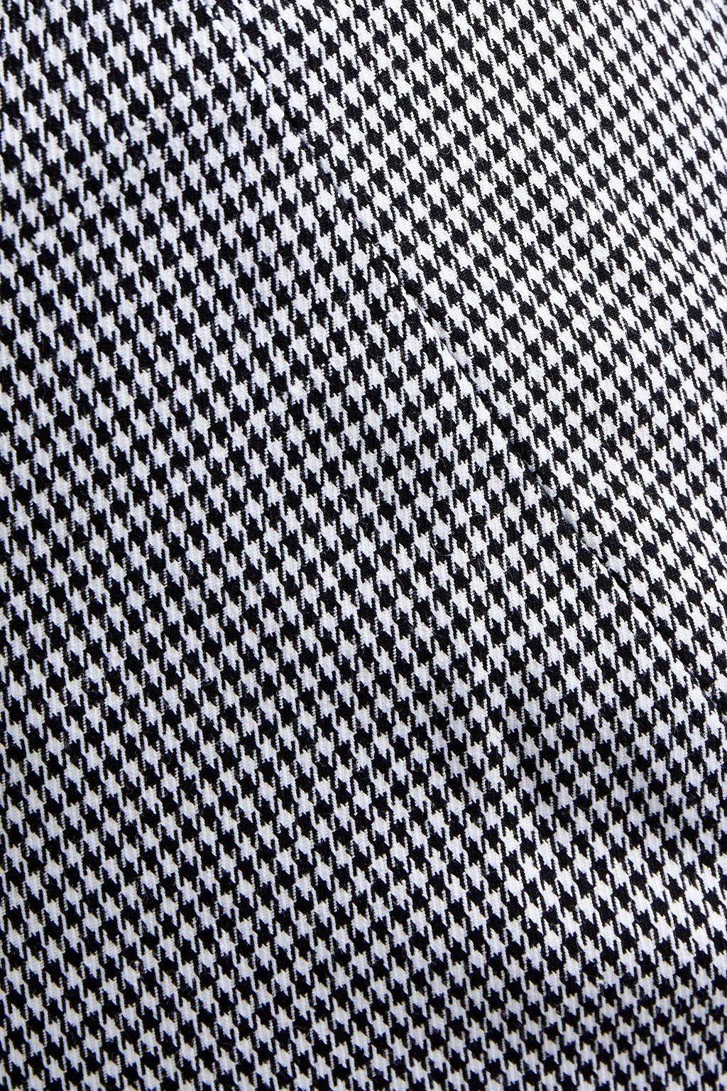 PIAZZA SEMPIONE Polka-dot cotton-blend slim-leg pants