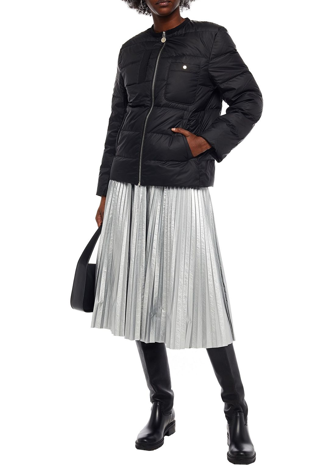 IENKI IENKI Quilted shell jacket