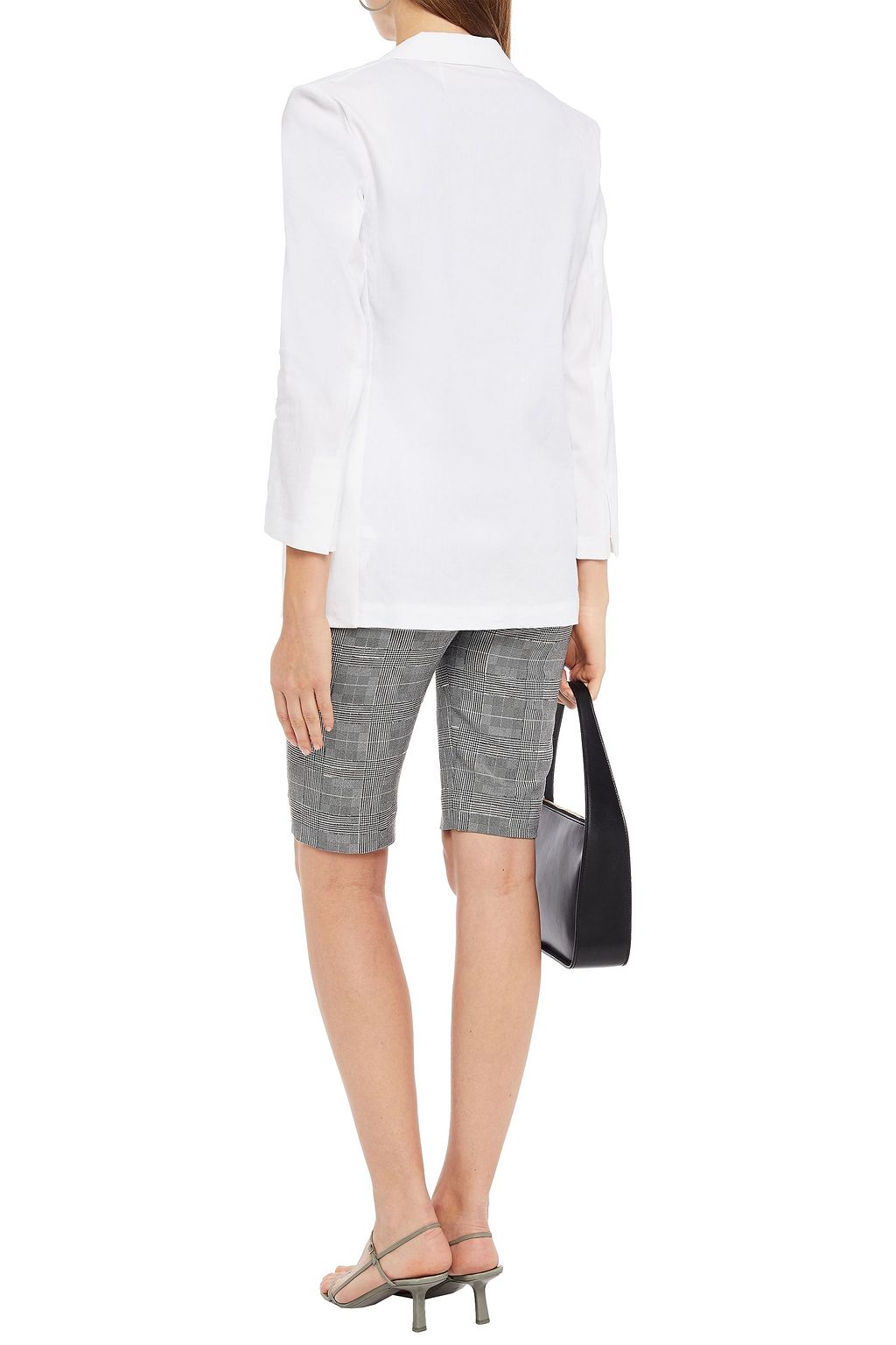 THEORY Linen-blend blazer