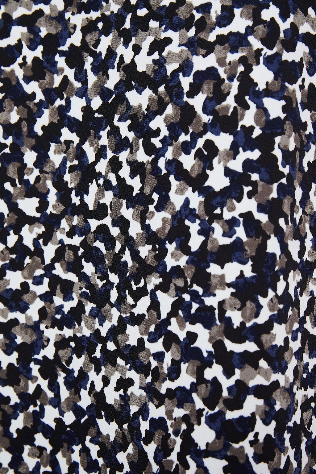 THEORY Printed crepe top