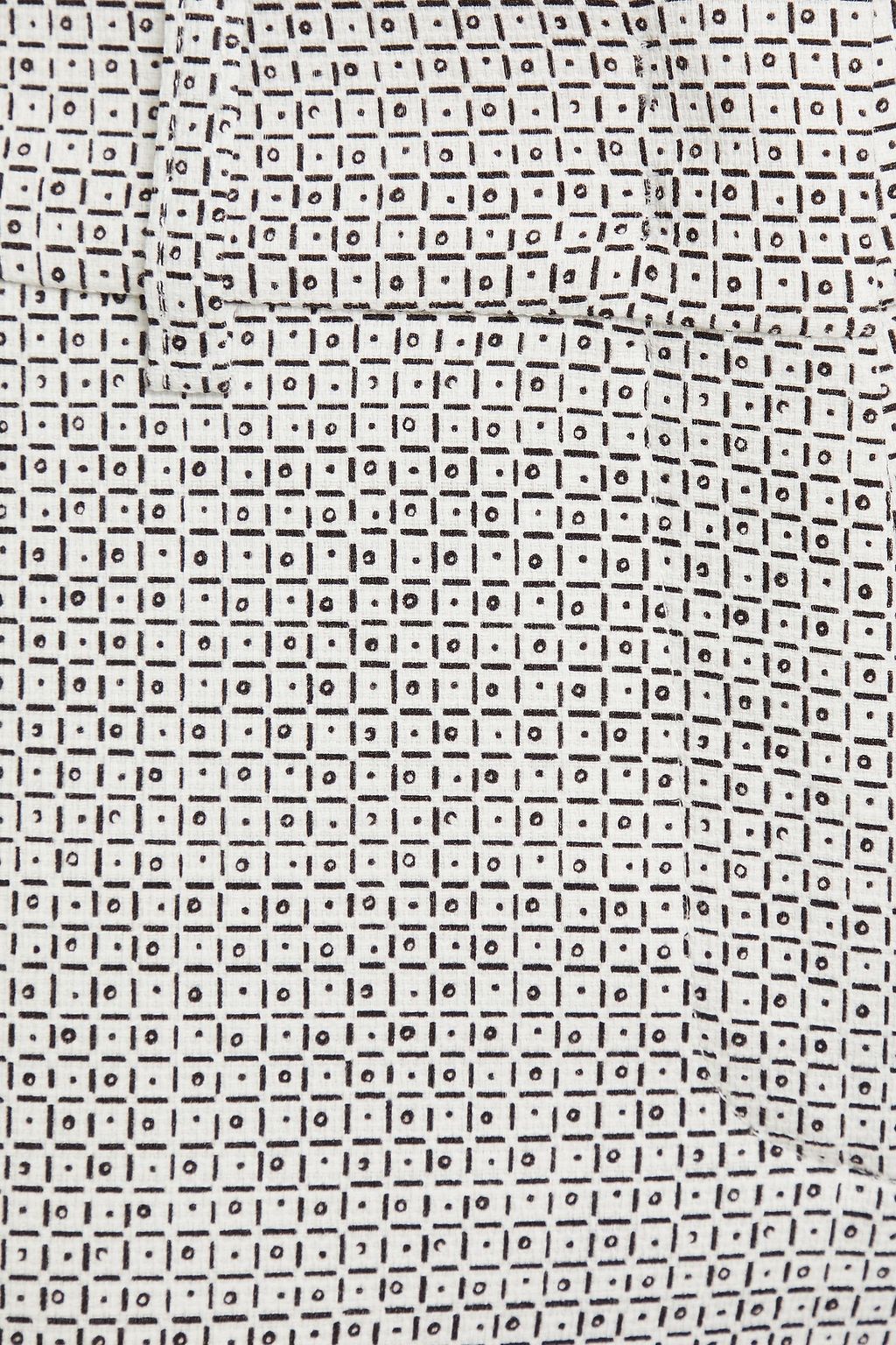PIAZZA SEMPIONE Printed cotton-blend tweed slim-leg pants