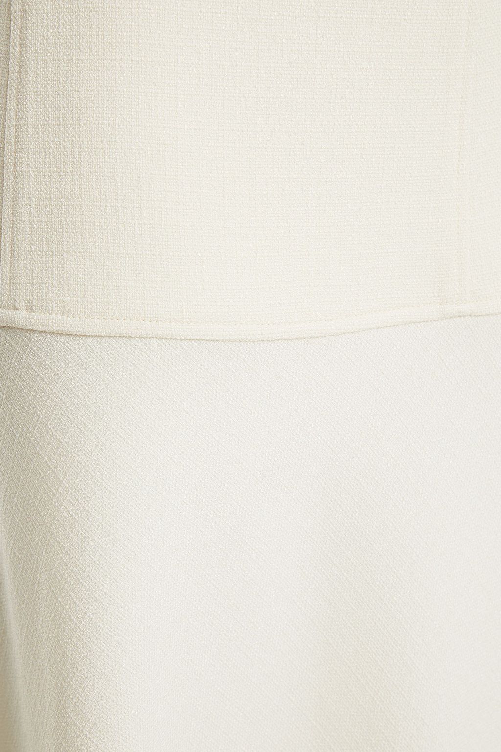 GIA STUDIOS Slub woven midi wrap skirt