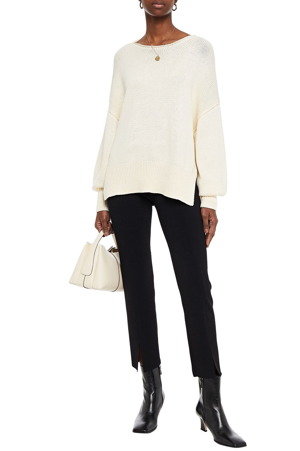 THEORY Mercer cotton sweater
