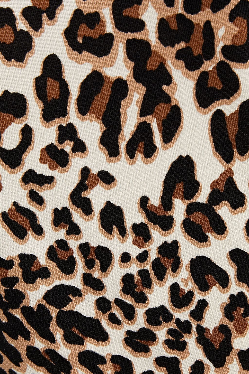 BAUM UND PFERDGARTEN Jaida leopard-print jersey midi dress