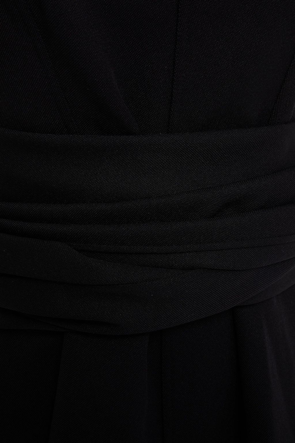 GIA STUDIOS Crepe peplum top