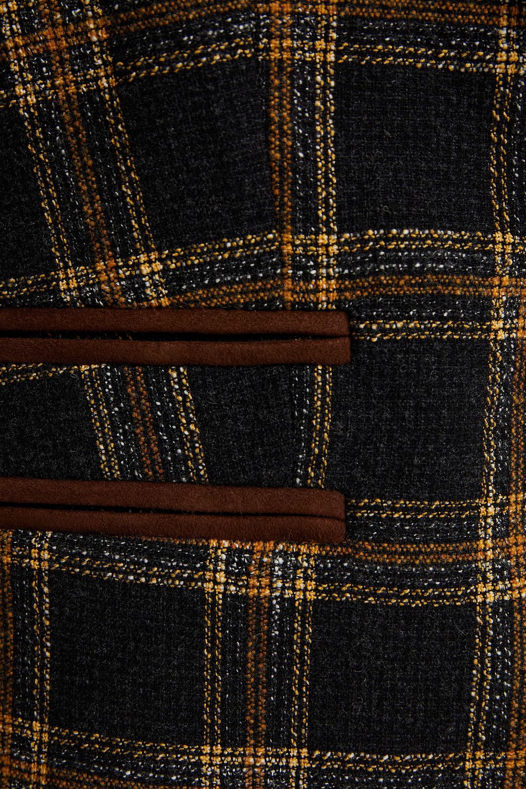 VERONICA BEARD Gia Dickey checked crepe blazer