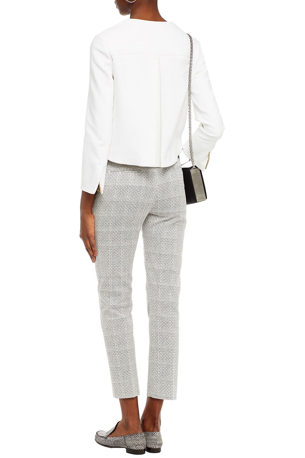 PIAZZA SEMPIONE Pleated jersey jacket