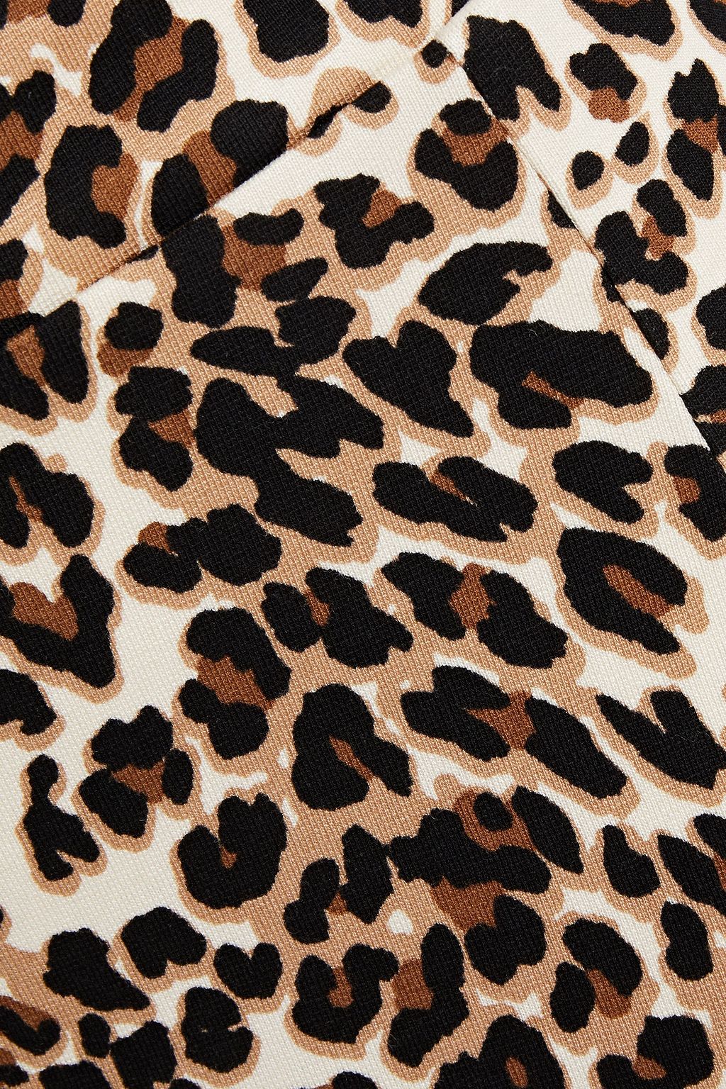BAUM UND PFERDGARTEN Jefri leopard-print jersey skirt