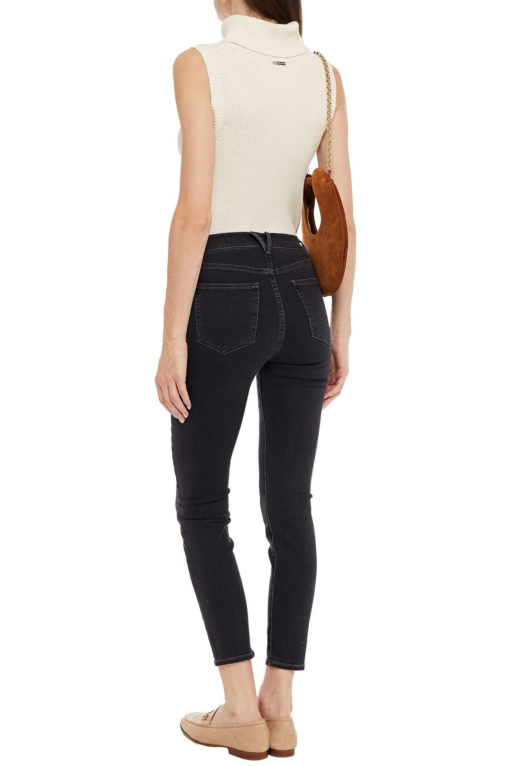 VERONICA BEARD High-rise skinny jeans
