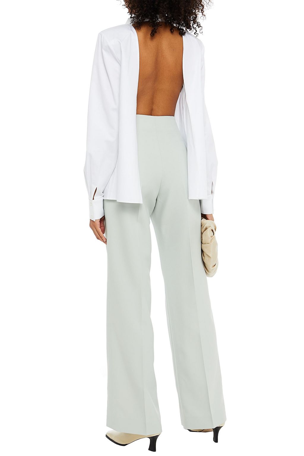 GIA STUDIOS Crepe wide-leg pants