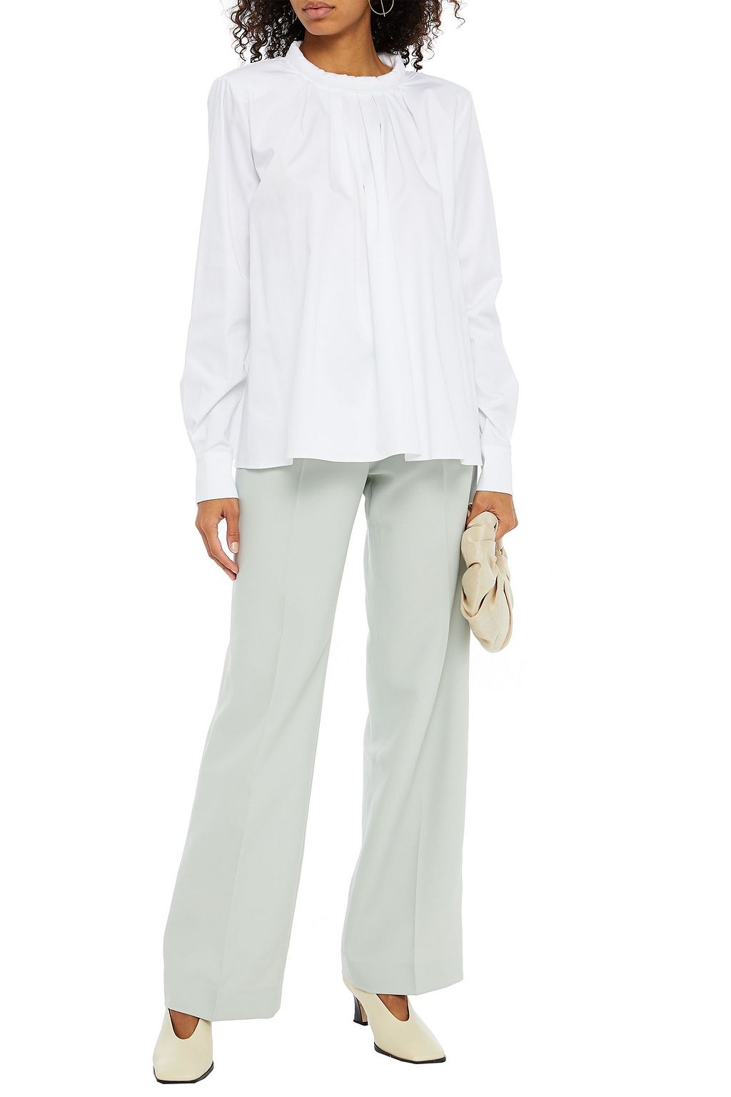 GIA STUDIOS Crepe wide-leg pants