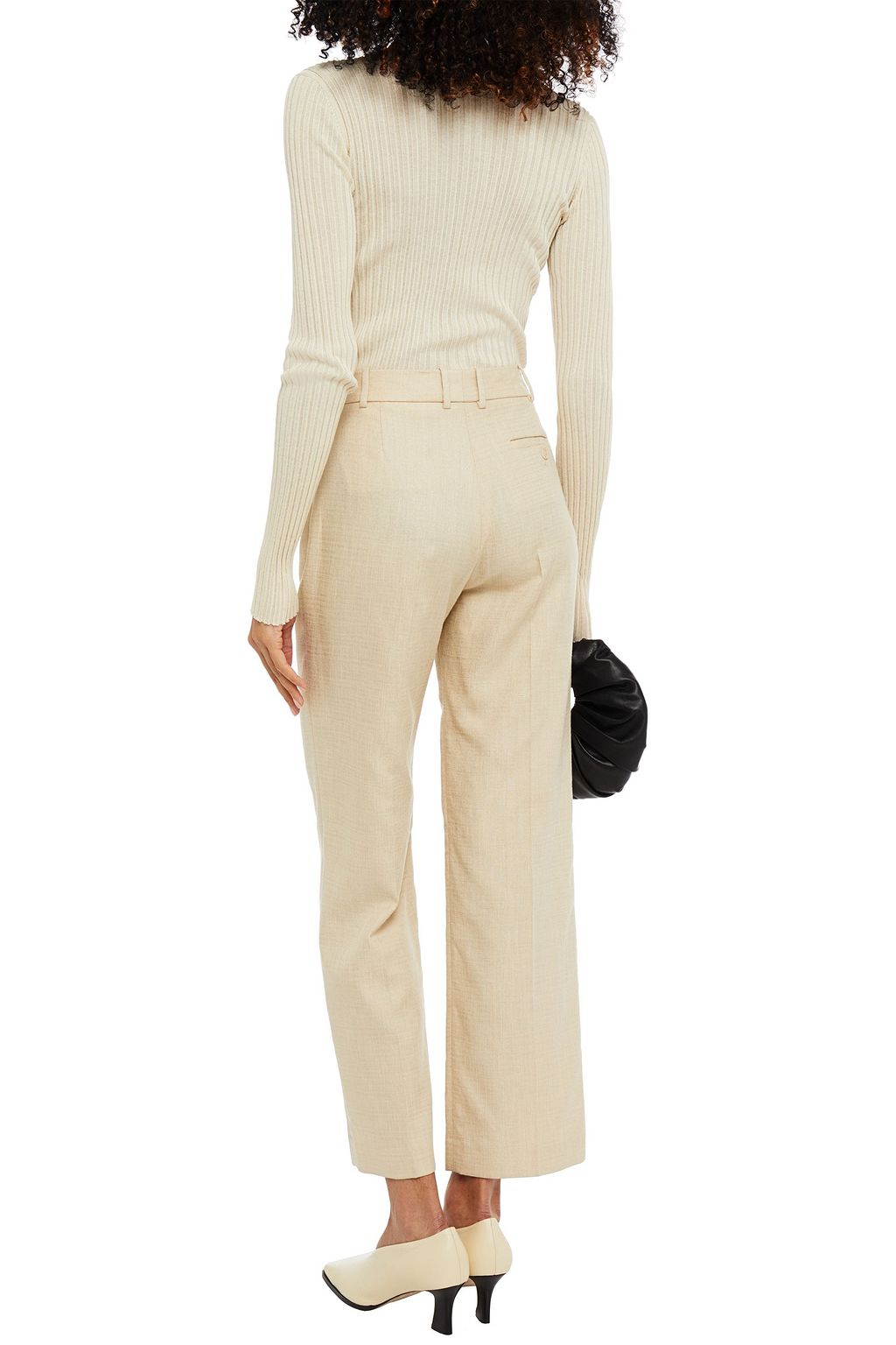 GIA STUDIOS Ribbed-knit turtleneck sweater