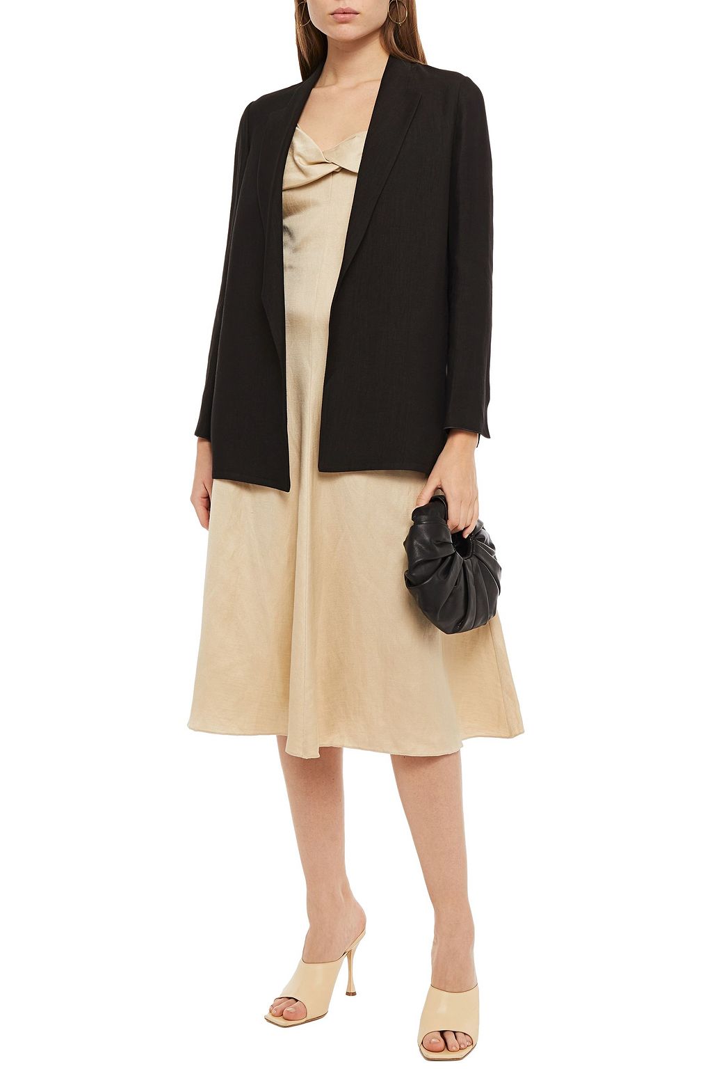 PIAZZA SEMPIONE Slub woven blazer