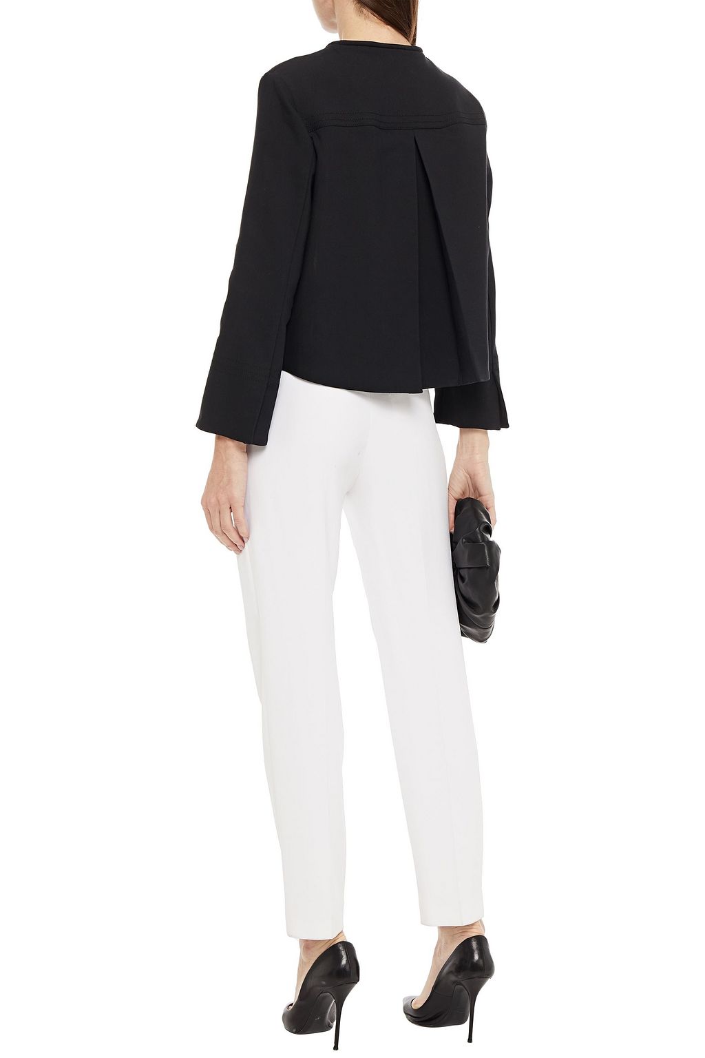 PIAZZA SEMPIONE Pleated jersey jacket