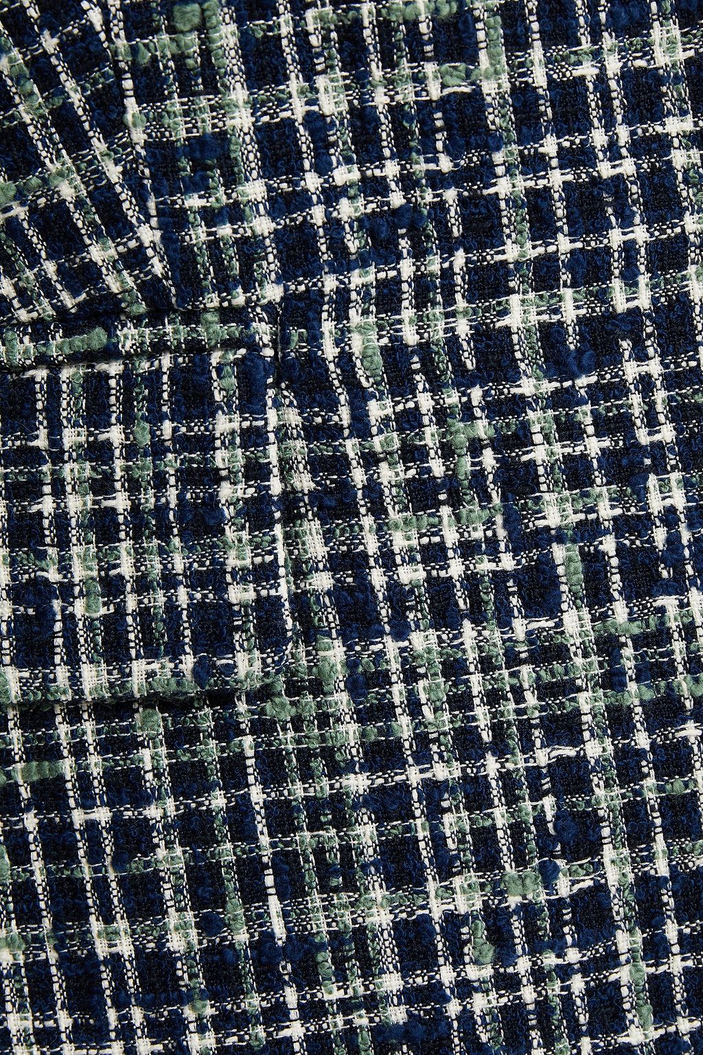 VERONICA BEARD Cutaway Dickey cotton-blend bouclé-tweed blazer
