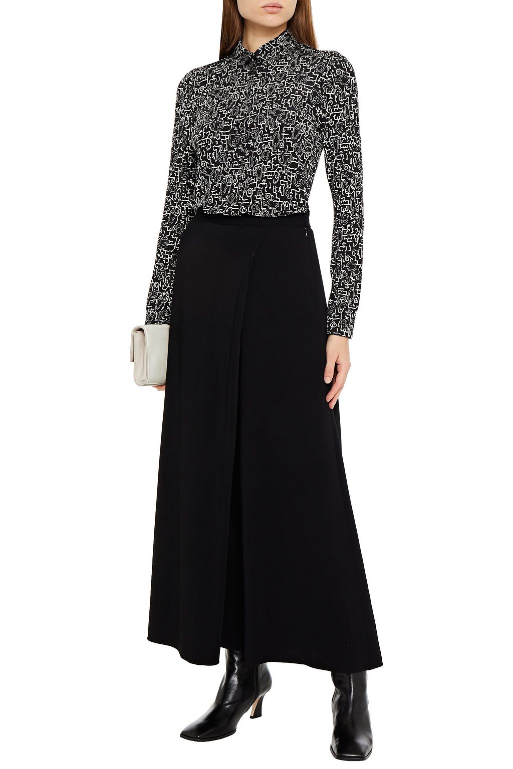 ROSETTA GETTY Printed jersey shirt