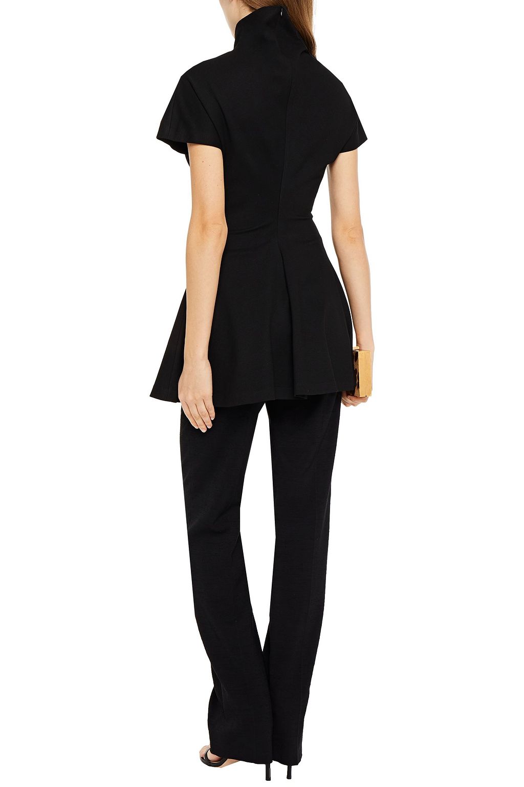 ROSETTA GETTY Stretch-ponte turtleneck top