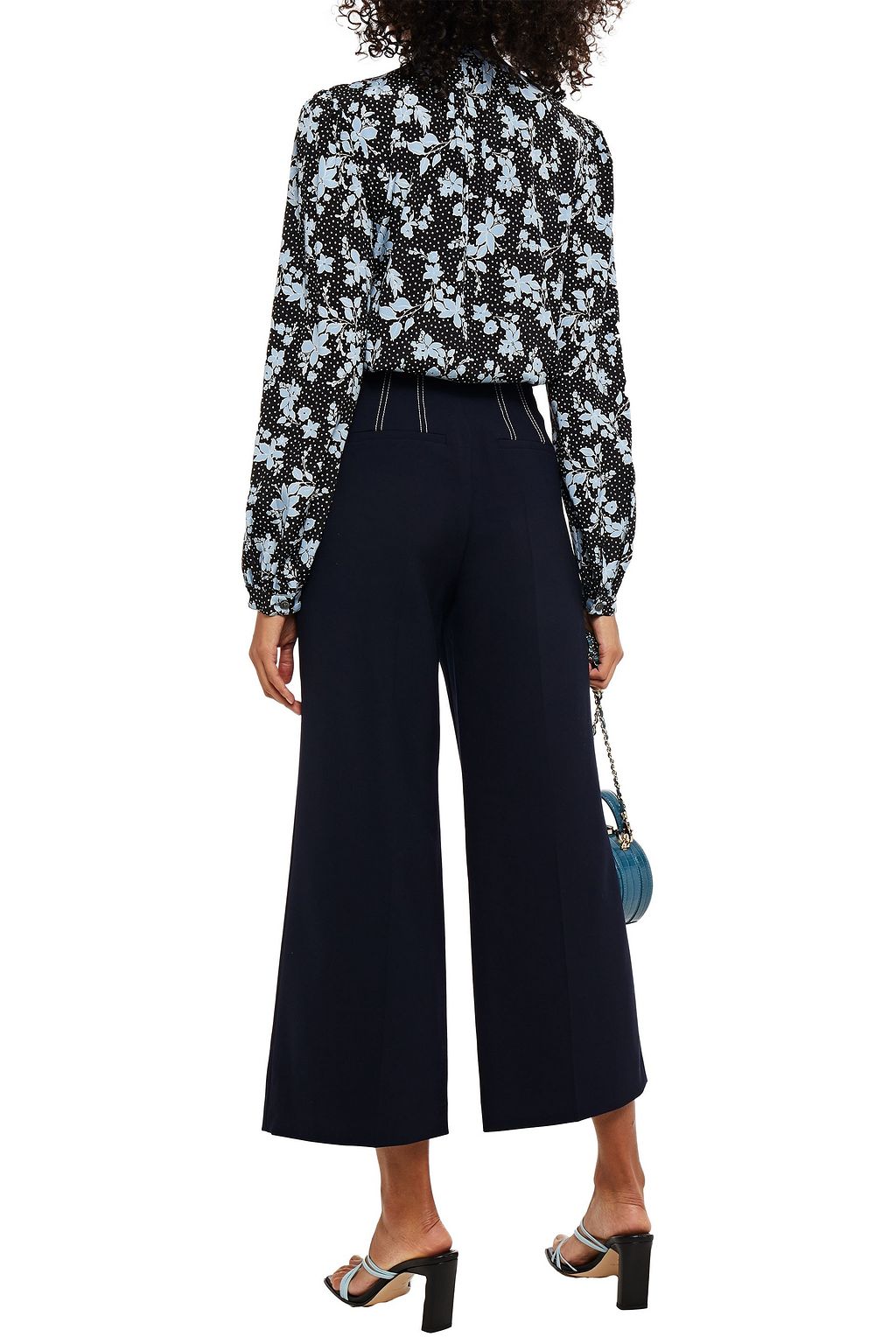 VERONICA BEARD Micah crepe culottes