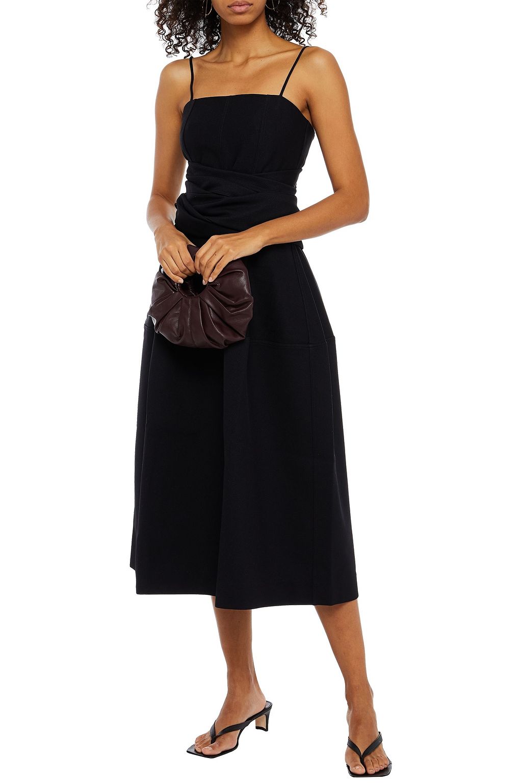 GIA STUDIOS Crepe midi dress