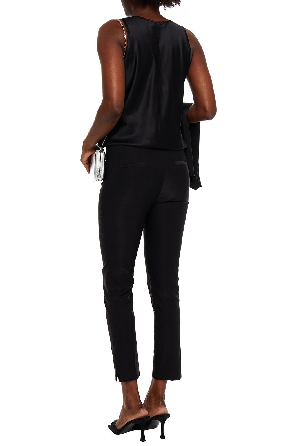 VERONICA BEARD Shantung skinny pants