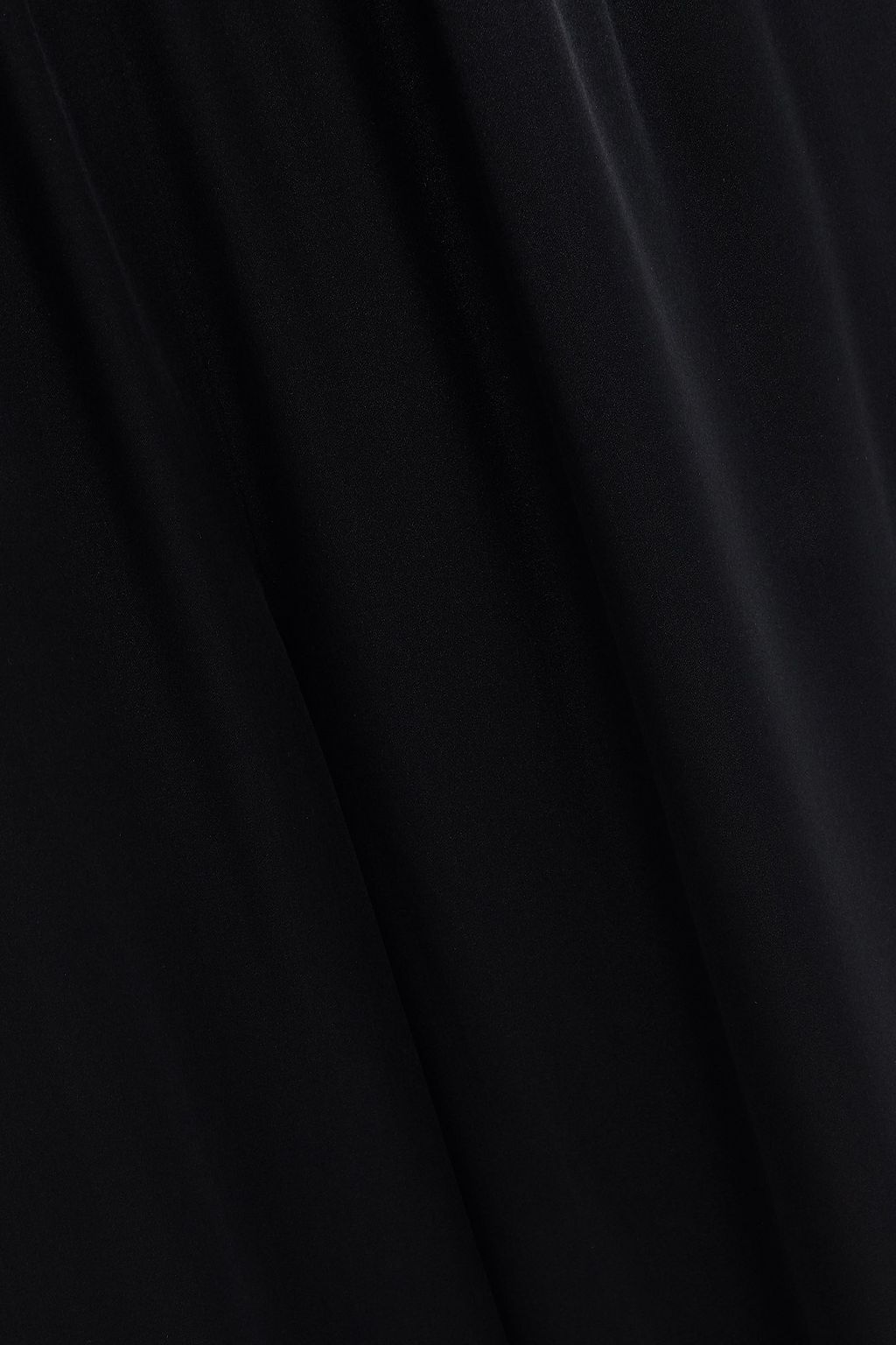 ROSETTA GETTY Silk-satin wide-leg pants