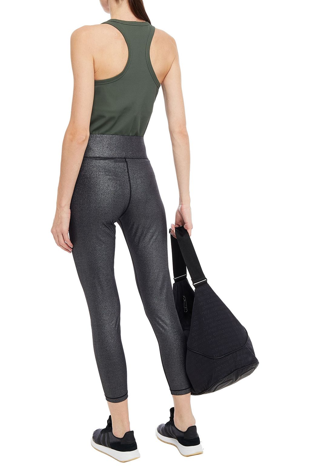 ALL ACCESS Session ribbed stretch tank